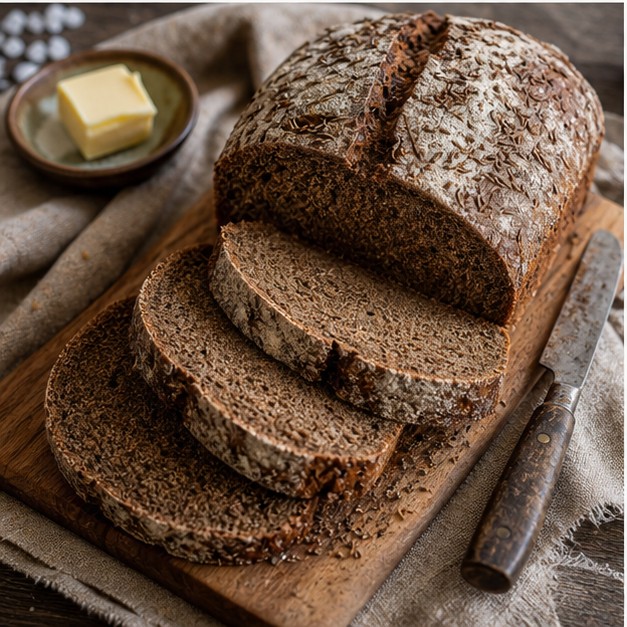 Deutsches Roggenbrot (Wenn Sie dunkles Roggenbrot mögen, ist dies das richtige Rezept für Sie.)