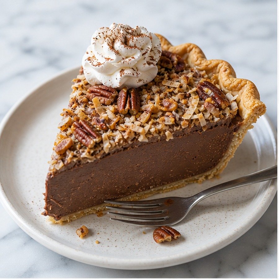 German Chocolate Pie