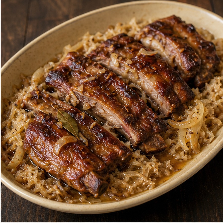 Sauerkraut and Spareribs