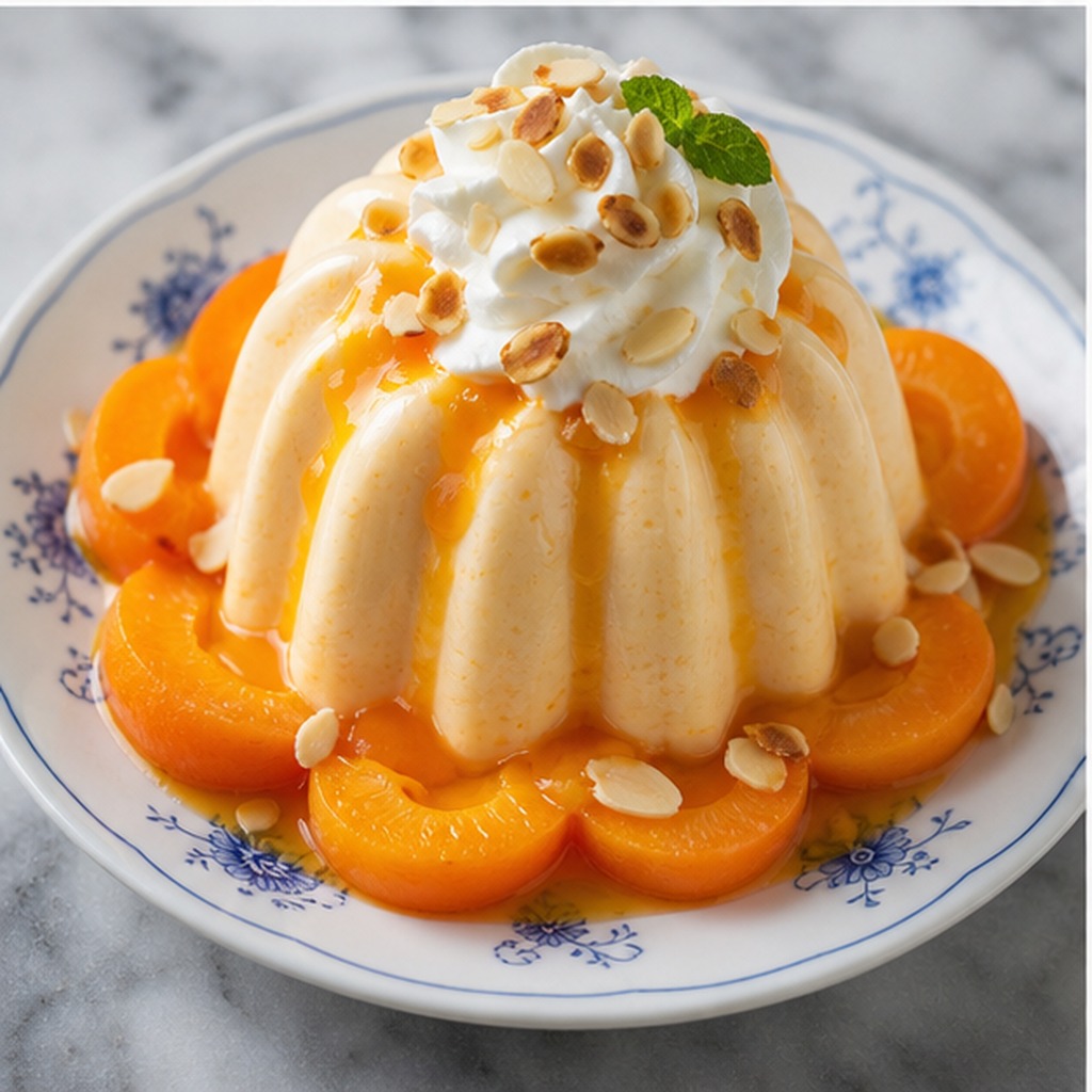 "96" Apricot Bavarian