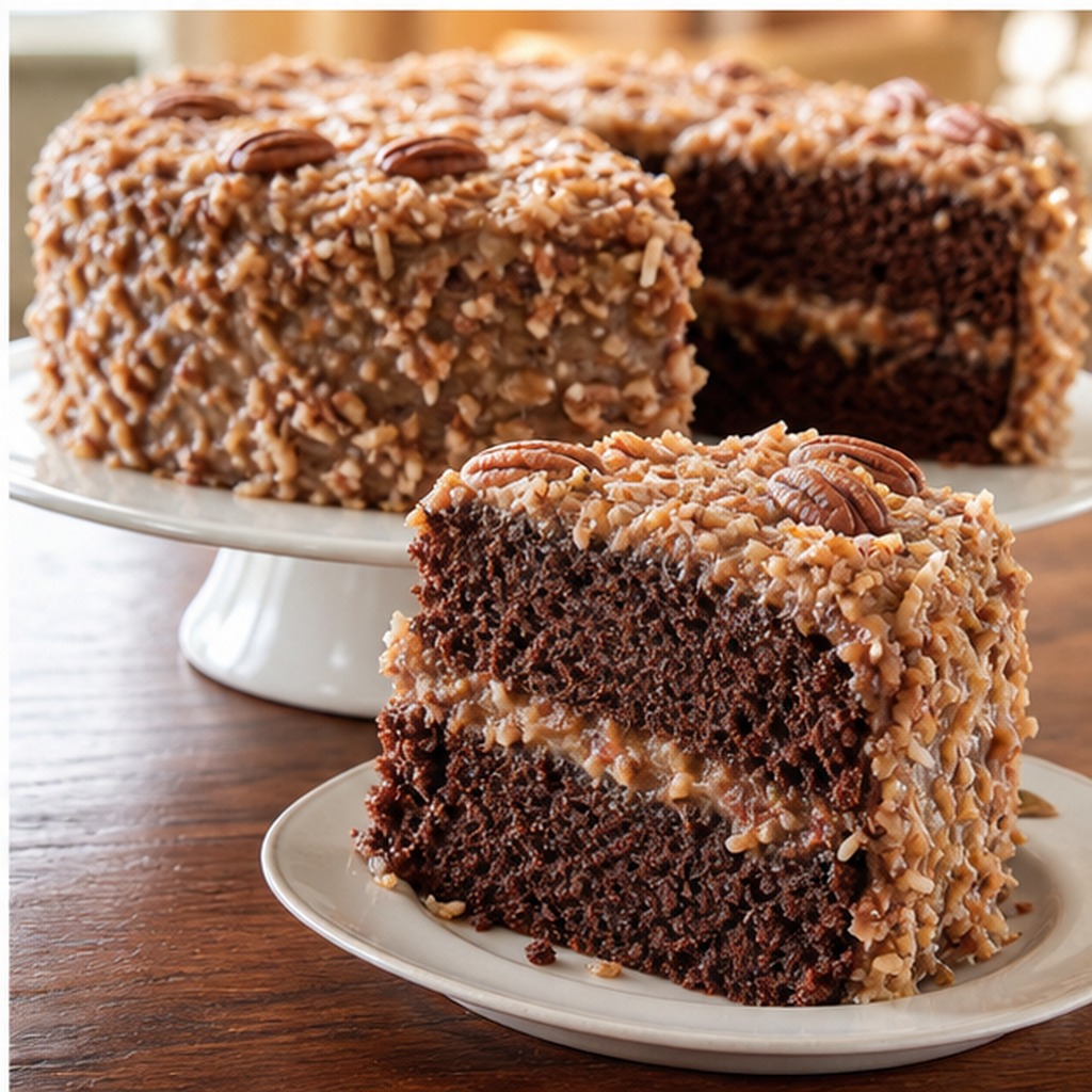 Original German Sweet Chocolate Cake