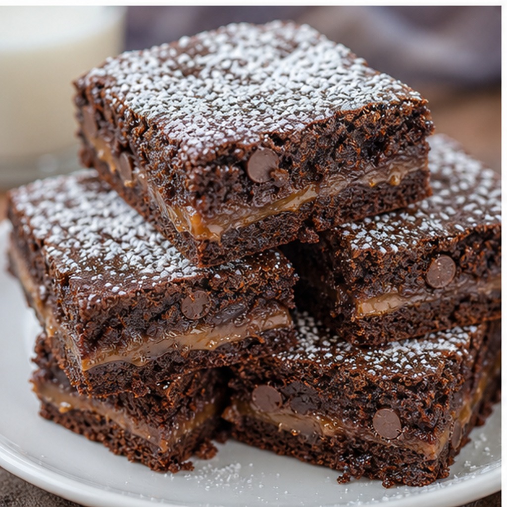 German Chocolate Brownies