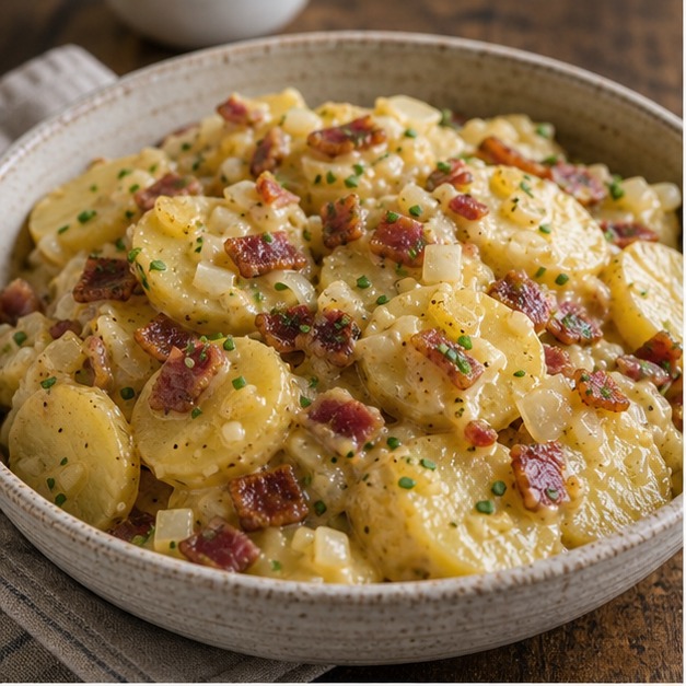Salade de pommes de terre allemande