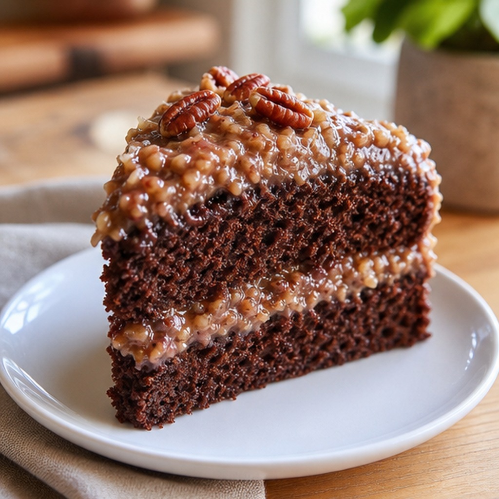 ドイツのスイートチョコレートケーキ