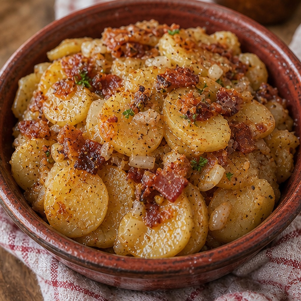 Salade de pommes de terre allemande
