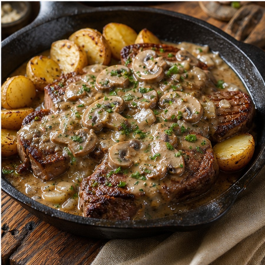 Steak Au Four