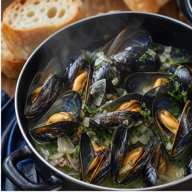 Mussels Marinière