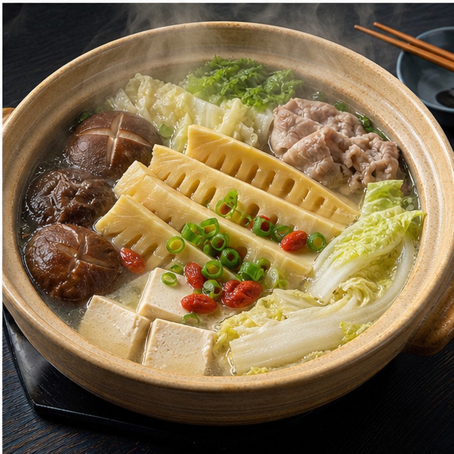 Bamboo Shoot Hot Pot