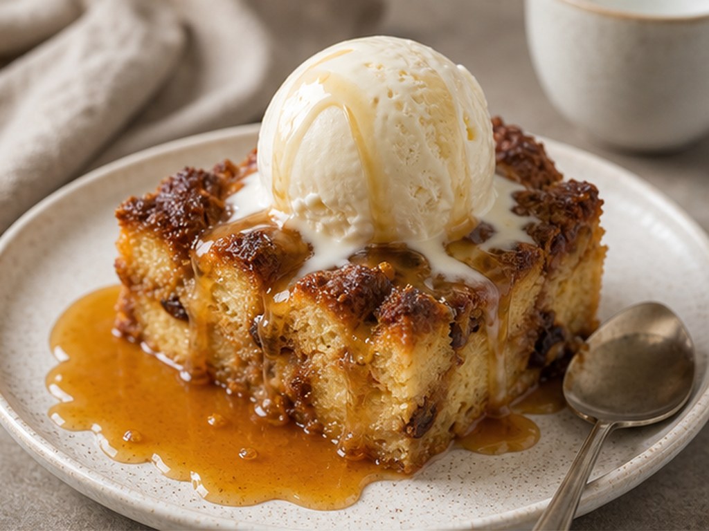 „Ohana-Brotpudding