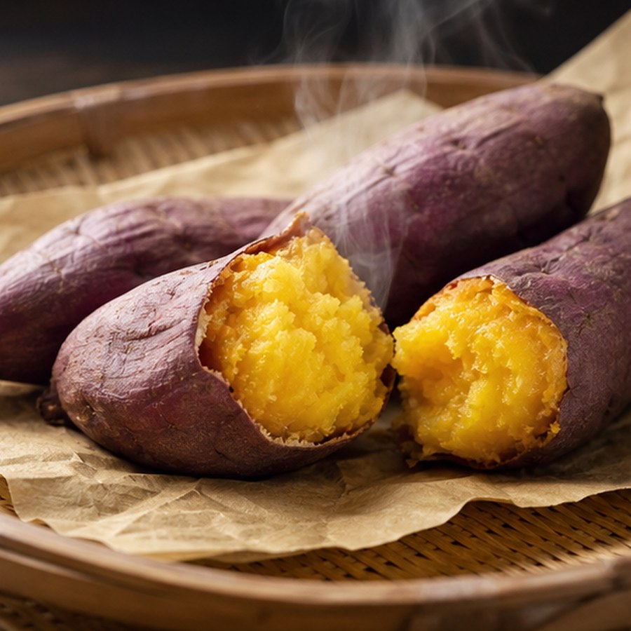 Roasted Sweet Potatoes in Japan