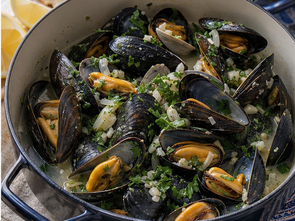 Mussels Marinière