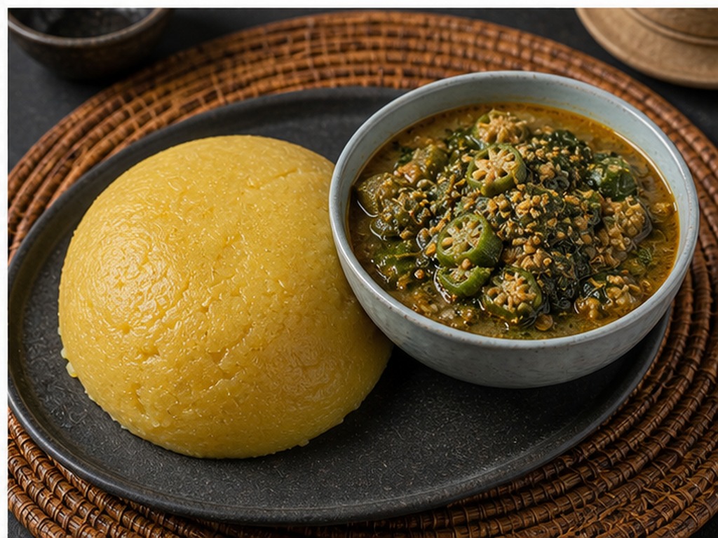 Tuwo Masara (farinha de milho)