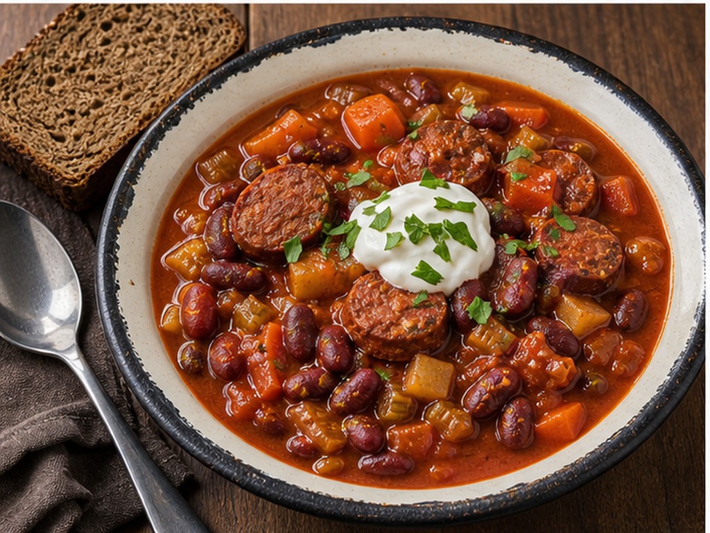 gulash de frijoles
