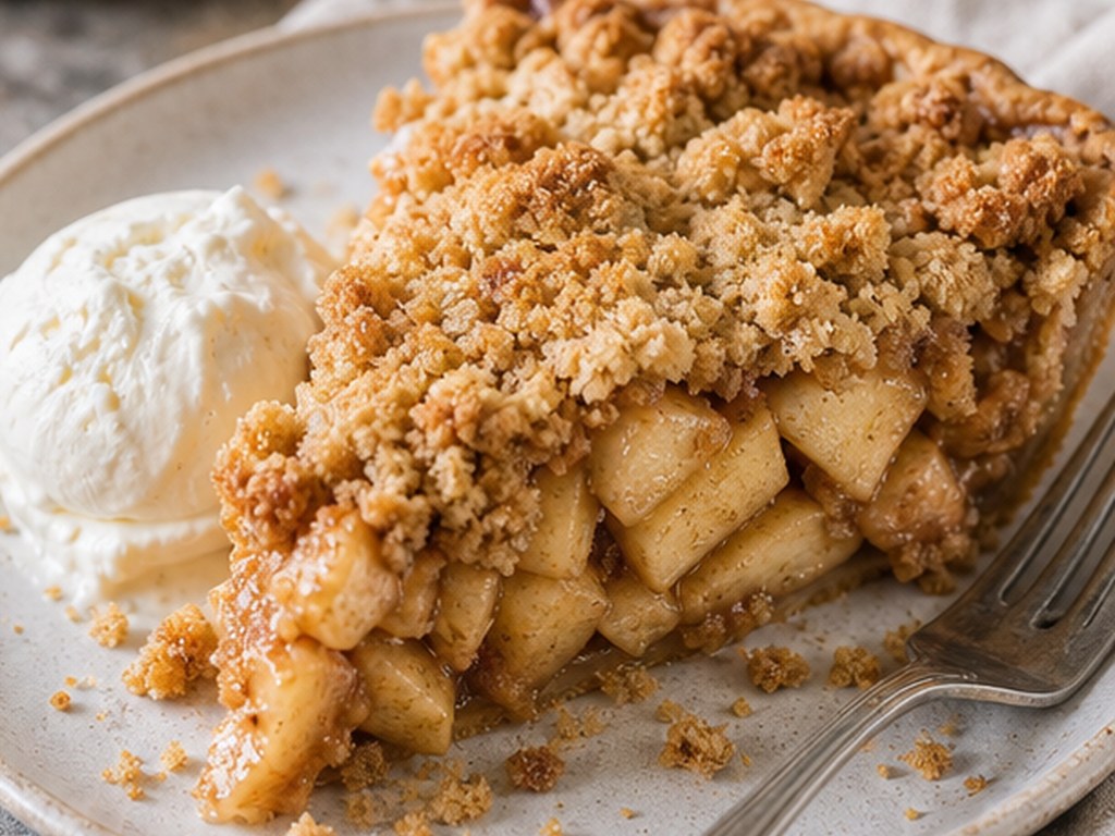 Apple Crumble Pie