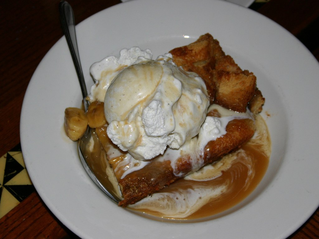Bananas Foster Bread Pudding
